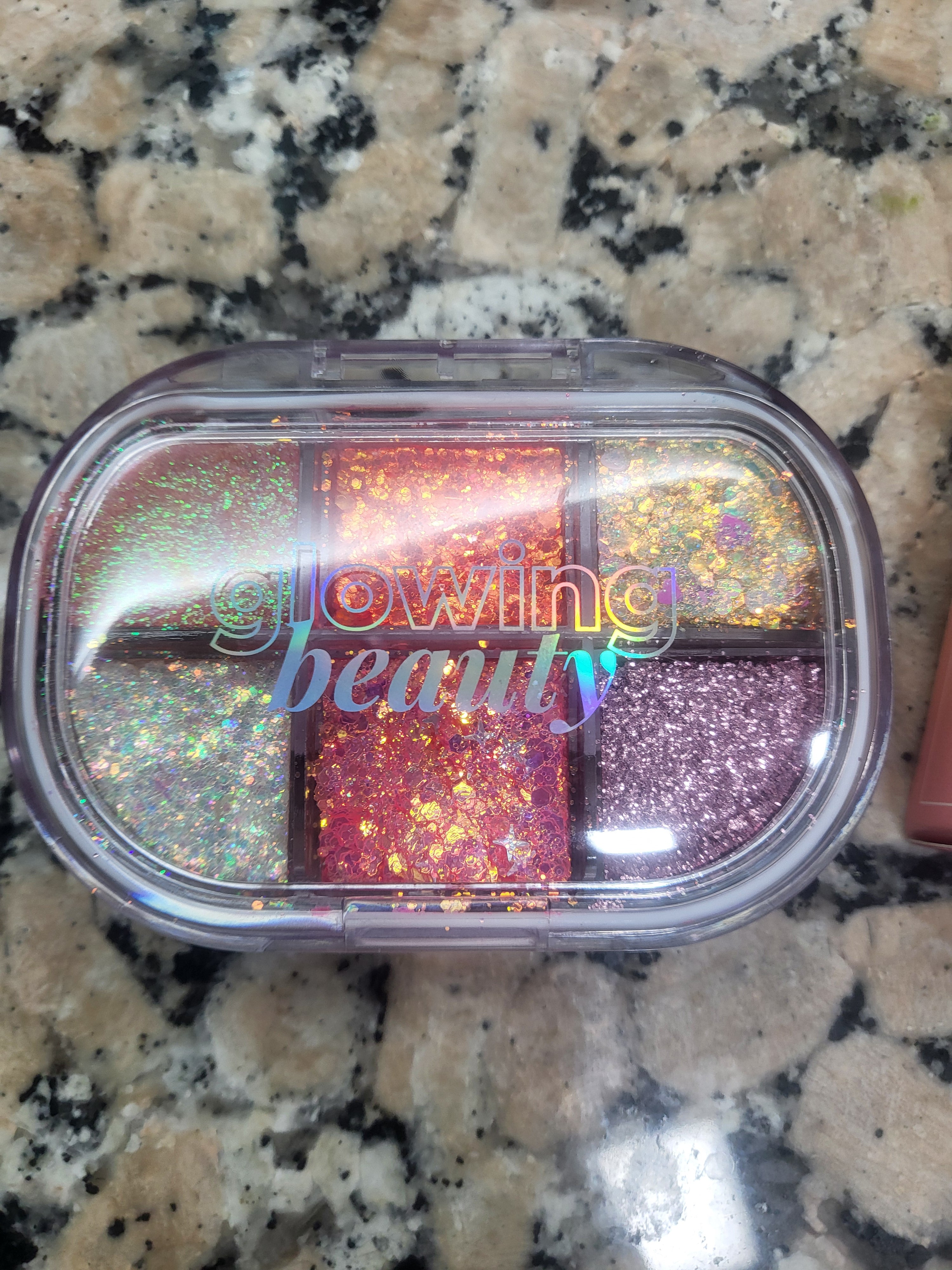 Paleta de Glitter Glowing Beauty