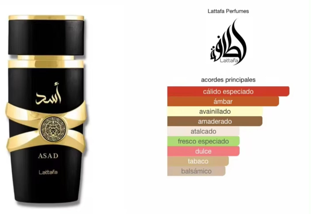 Lattafa Asad – Eau de Parfum 100ml