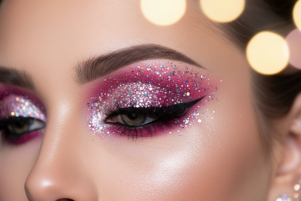 Look lifestyle con glitter